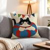 Cartoon Cartoon Cat Cushion Cover 1Pcs Decorative Covers Soft Cushion Case For Sofa Couch Decor 40X40 45X45 Pillowcases