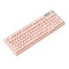 Eweadn V102 Wireless Keyboard Silent True Mechanical Feel Bluetooth Wired Tri-Mode High-Profile Stylish Keyboard for Office Gaming Laptop Tablet