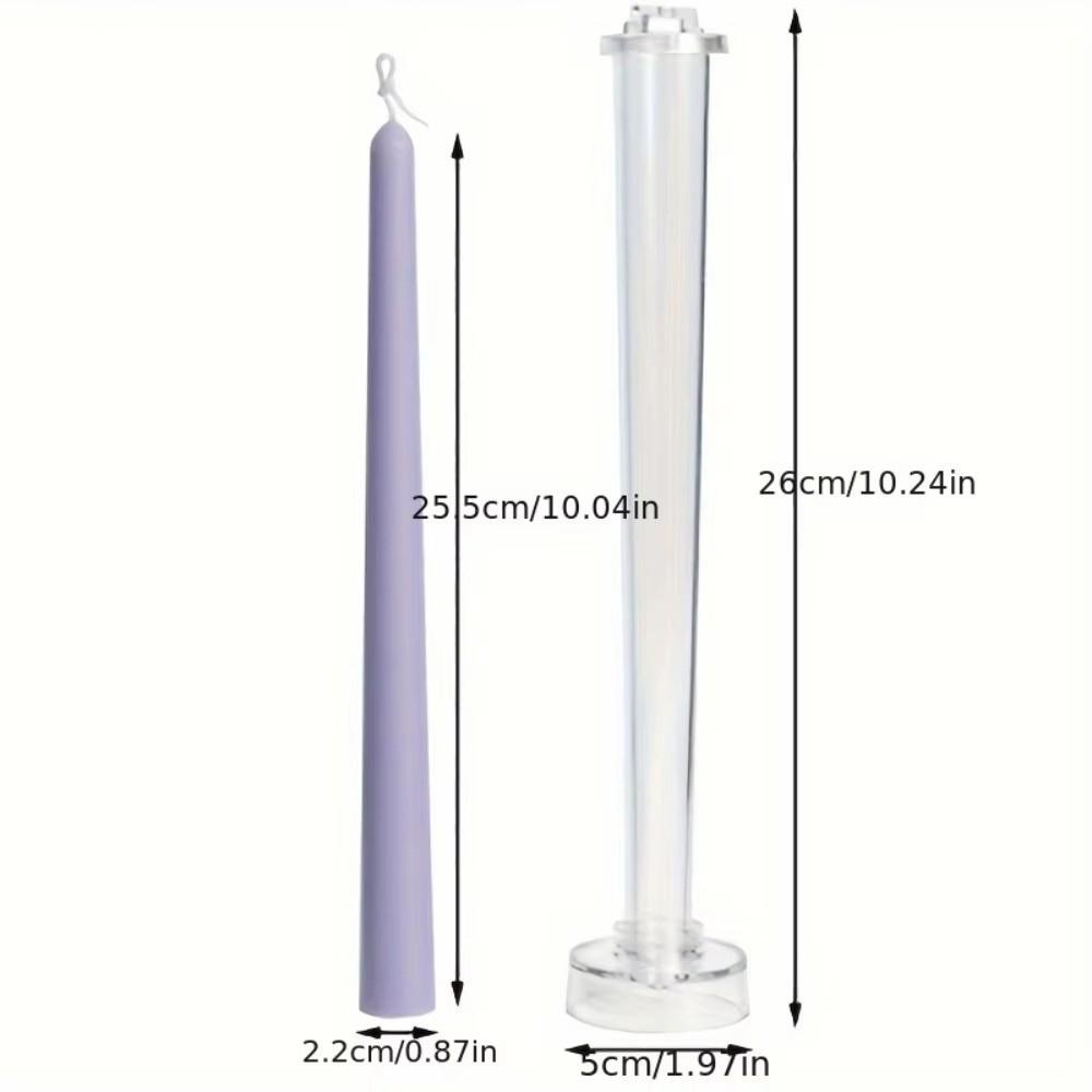 DIY Craft Long Pole Candle Mold Plastic Aromatherapy Candle Mold DIY Candle Mould  Wedding Decor