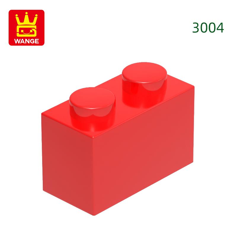 125 Stück/Los 3004 1x2 Grundbausteine Moc Teile Kompatibel mit Steinen DIY Konstruktionsspielzeug Kinder Montage Geschenk