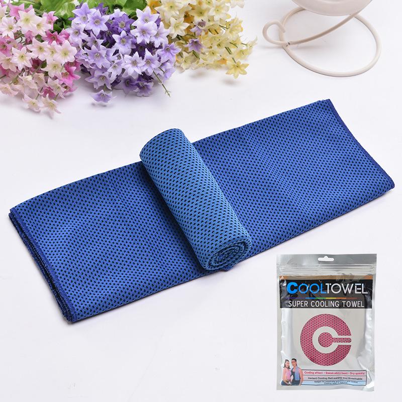 Ice Silk Cooling Sports Towel - Quick-Dry Sweat Scarf