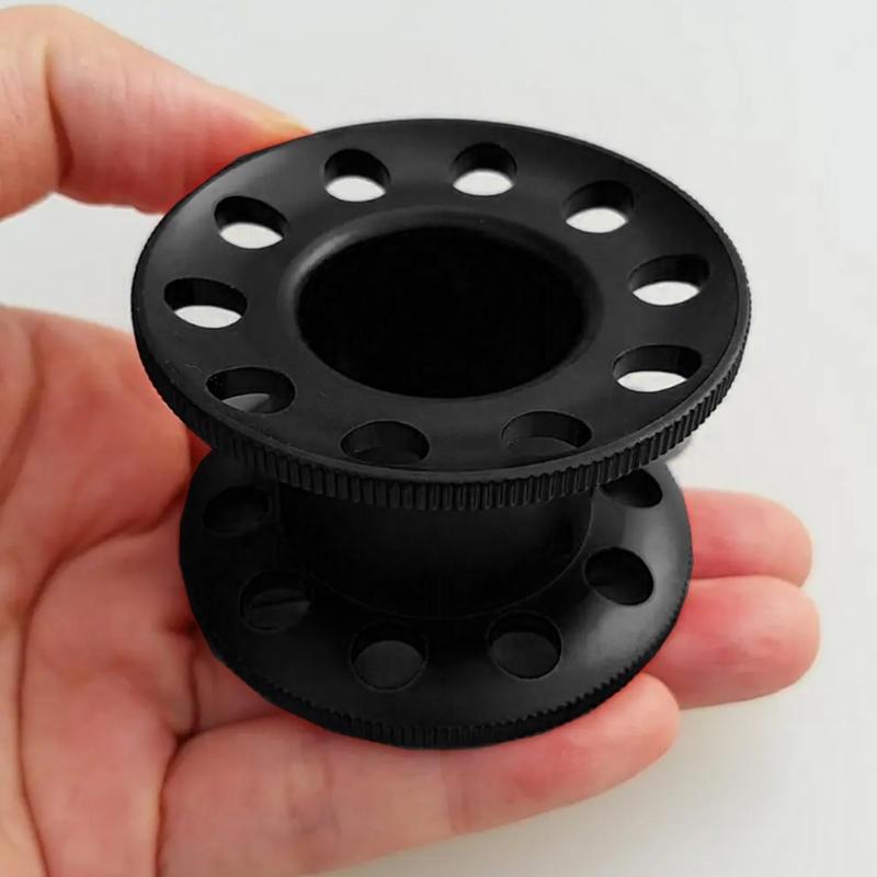 Light Weight Aluminum Alloy Miniature Corrosions Resistant 10 Hole Diving Reel for Diving and Underwater Photography