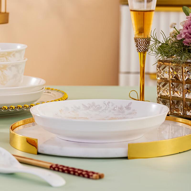Taoxianghui Ceramic Dinnerware Gift Set for 6