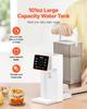 Instant Hot Water Dispenser, Countertop Boiling Water Dispenser with Adjustable 6 Temps & 8 Water Volumes, 101oz(3L) Removable Water Tank, Quick