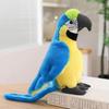 Colorful Parrot Plush Toy Soft Parrot Stuffed Doll Macaw Stuffed Animal  Gift for Boys Girls