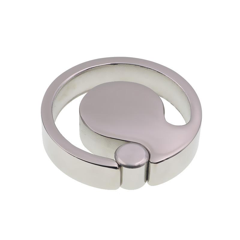 Stainless Steel Scrotum Pendant Egg Clip Men's Metal Sex Rings Alternative Adult Toy Weight-Bearing Climax