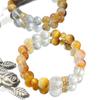 Natural White Crystal Tiger'S Eye Honey Milk Cover Citrine Bracelet Bracelet