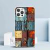 Vintage Industrial Style Rusty Pattern Soft Cover for iPhone 16 17 Air 15 14 Pro Max 16E Phone Case 13 Mini 12 11 7 SE 8 Print P