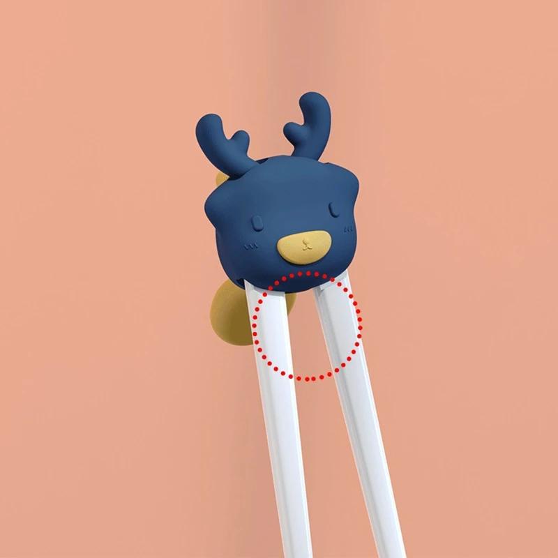 1 Pair Learning Chopstick Cute 2-6 Years Baby Kids Training Correction Children Chinese Chopsticks Learner Kitchen Tableware