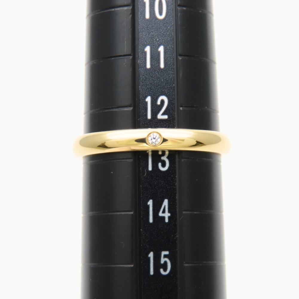 Used CARTIER Ring 1895 Wedding EU#52.5 53 K18 Yellow Gold/diamond 2.4g Yellow Gold 1PD