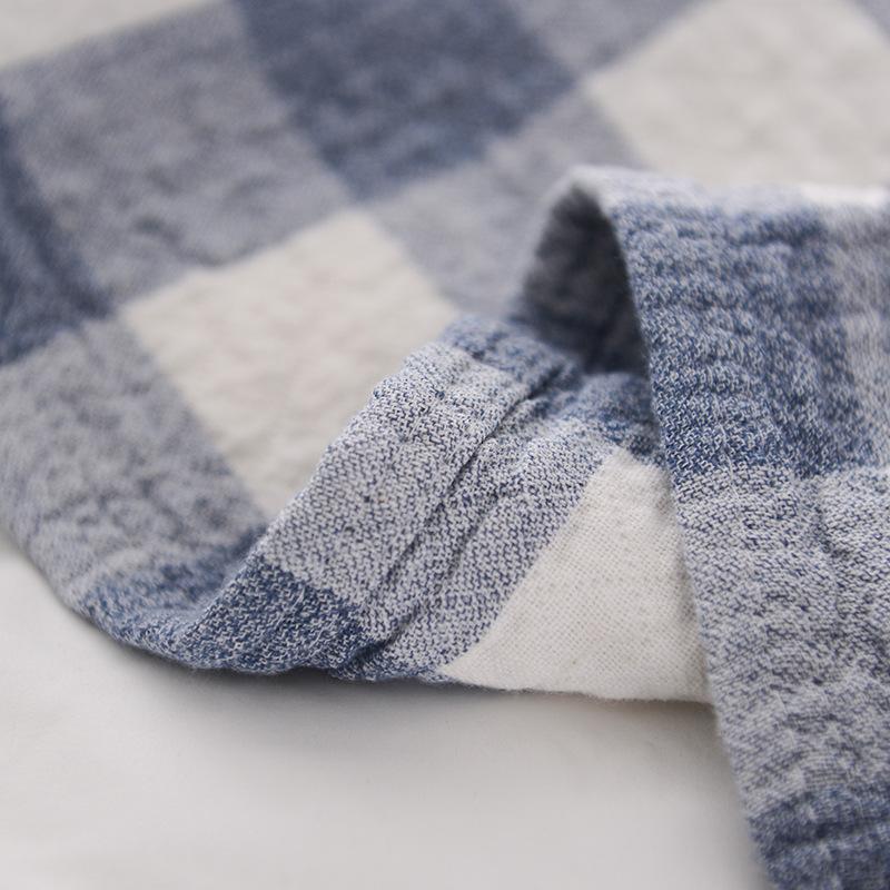 Japanese Throw Blanket For Bed Luxury Gauze Bedspread Summer Cool Towel Quilt Double Cotton Blanket Soft Breathable Plaid Sheet