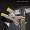 Round Mouth 8 Inch Water Pump Pliers Pipe Pliers Auto Repair Tools Pipe Pliers Movable Pliers