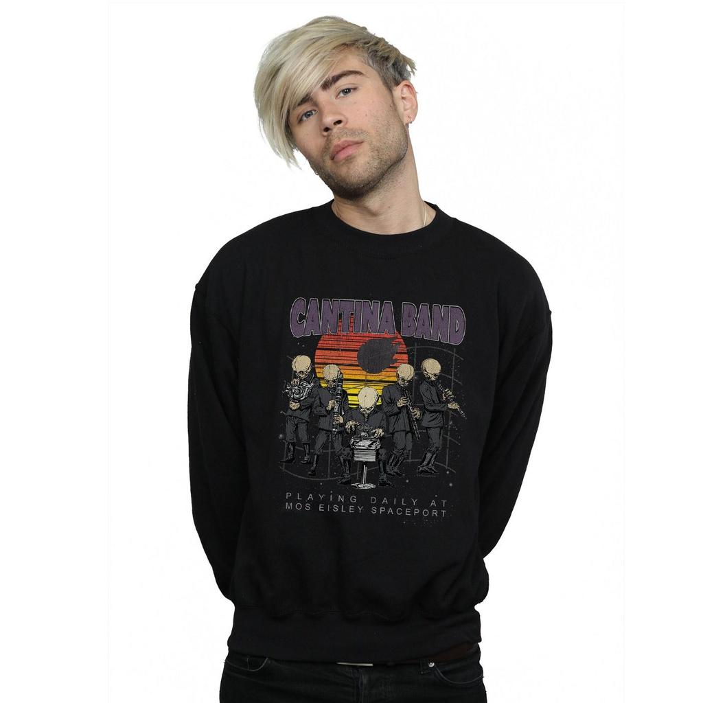 Star Wars Mens Cantina Spaceport Sweatshirt