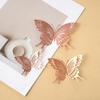 12 Pcs Butterfly Wall Decor 3D Hollow Butterflies Sticker for Birthday Cake Cupcake Toppers Removable DIY Mural Art for Room Office Bedroom