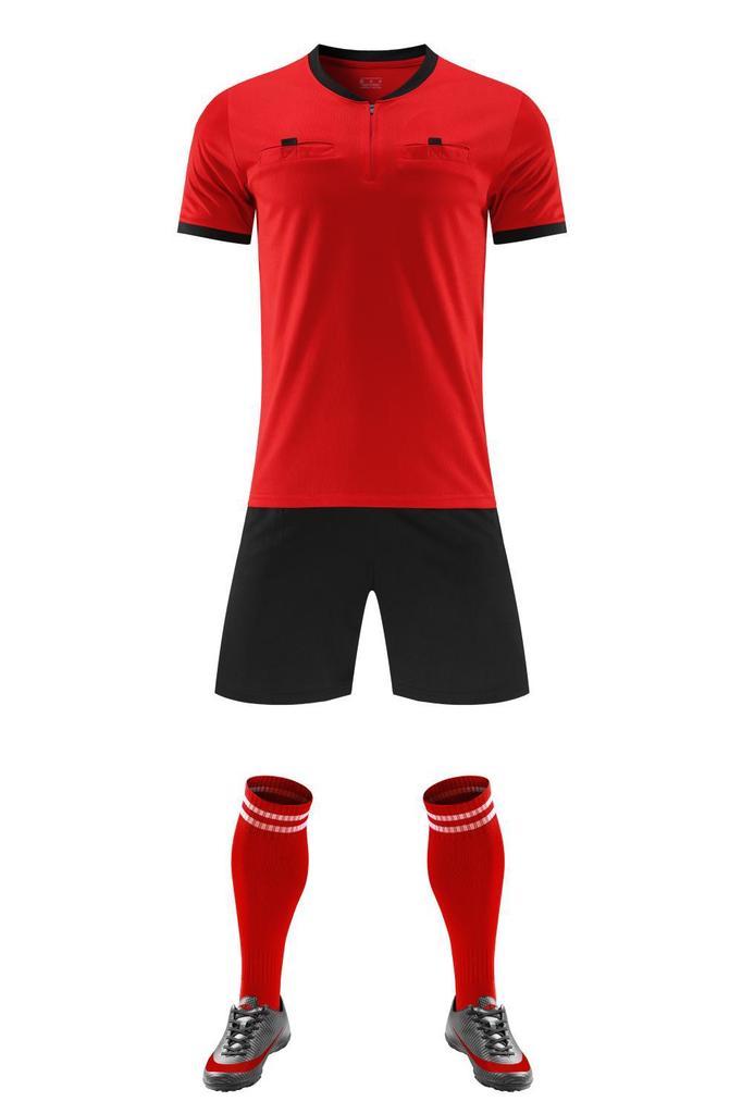Football Uniform Set, Short Sleeve Referee Uniform, Quick-Drying Jersey, Children'S Football Training Team Uniform, Competition Uniform, D8308 Team