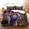 Game Outer Worlds Beding Set 3D Printed Suitable for Bedrom Soft with Soft Fabric Duvet Cover Set With Pilowcases Children Kids Home Textile