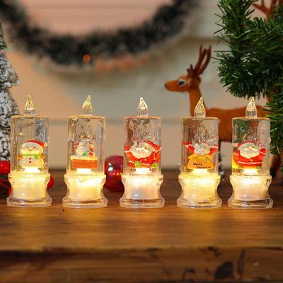 Weihnachts Wassergefülltes Leuchtendes Kerzenornament