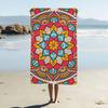 Classical Floral Pattern Print Beach Towel For Kids Personalized Bath Towel Pool Towel Vacation Gift Picnic Towel Party Gift