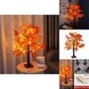 Indoor Led Maple Tree Lamp With 24 Leds For Christmas Thanksgiving Party Home Decoration