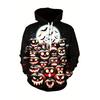 Women's Autumn and Winter 3D Printed Hooded Fashion Versatile Trend Breathable Casual Hoodies & Sweatshirts (women’s)