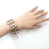 Cold Temperament Square Zircon Jewelry Women, Simple Glass Gemstone Irregular Bracelet