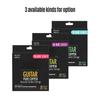 ZIKO DR-010 Acoustic Guitar Strings Hexagon Alloy Wire Pure Copper Wound Anti-Rust Coating Membrane 6 Strings Set