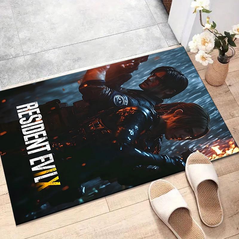 Resident Evil Printed Area Rug Carpet for Bedroom Living Room Home Decor Rugs Mat Non Slip Mat Rug for Bedside