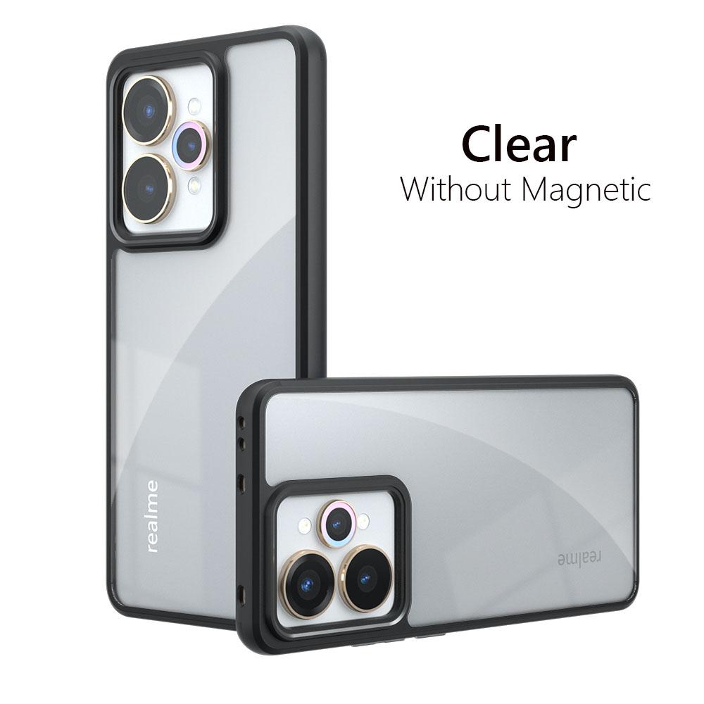 

Для Magsafe Магнітний Бездротовий Зарядний Чохол Для Realme 15 Pro Realme15Pro 5G Ударостійкий Матовий Задній Чохол Coque Realme 15 Pro