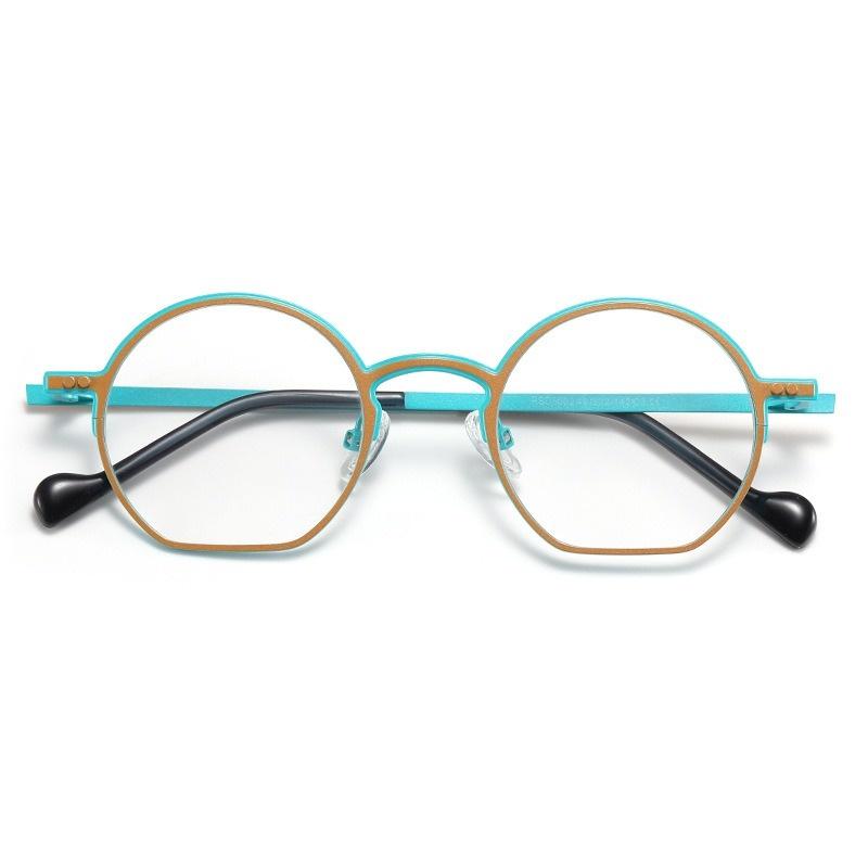 

Japanese Style Vintage Square Glasses Frame Men s Women s Glasses Alloy Prescription Optical Lens Glasses зелёный