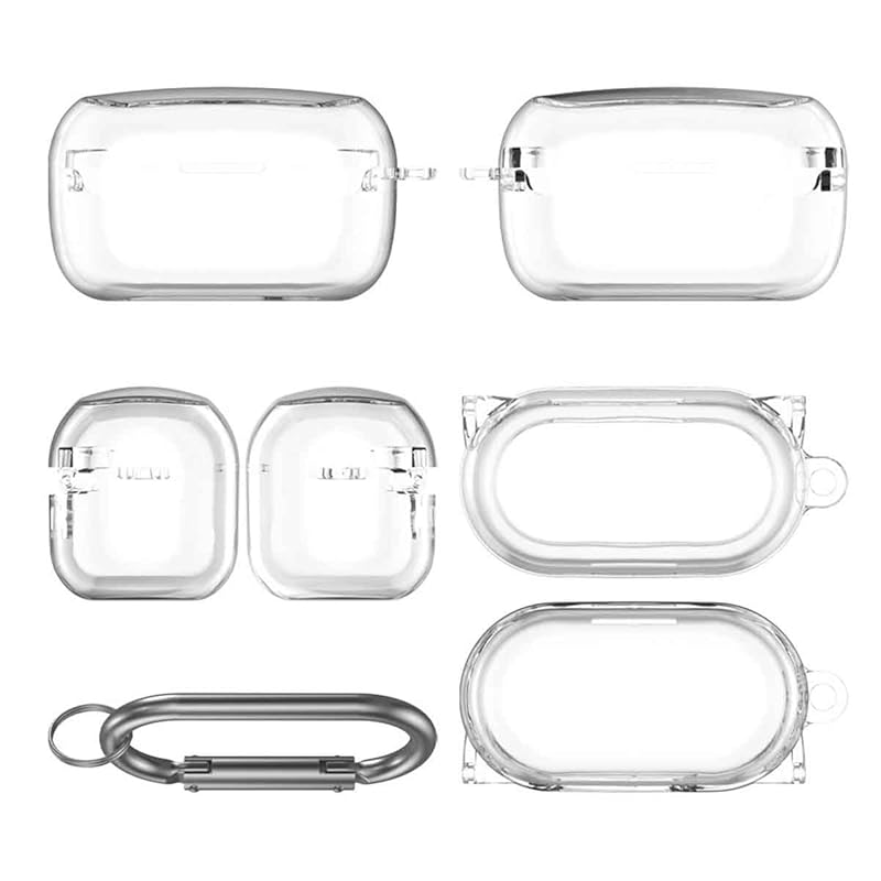 For AVIOT TE-V1R-HEN case for wireless earphones for clear case Full protective cover Accessories for TE-V1R-HEN TPUtransparent Fall prevention