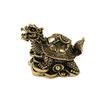Brass Three-Legged Golden Toad Mother and Child Dragon Turtle Kirin Ornament Home Decoration Gift One Piece Dropshipping