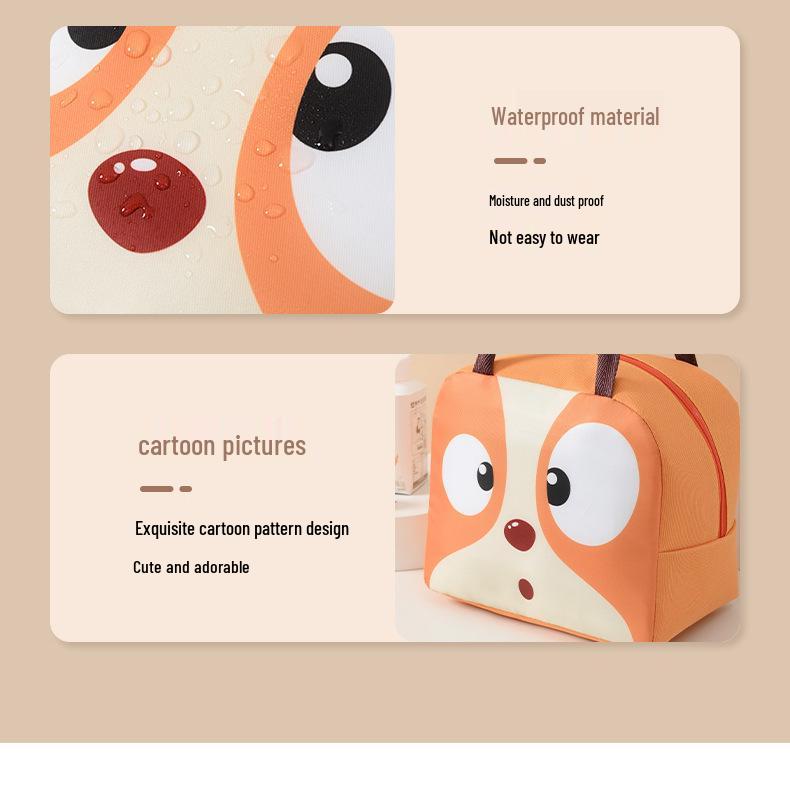 Insulated Bento Lunch Tote Bag for Office or School