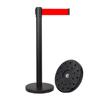 Retractable Stainless Steel Queue Barrier Post