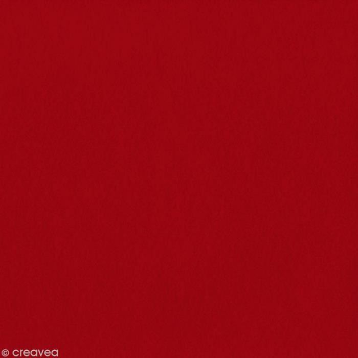 Artemio Felt - 1 Mm- 30 X 30 Cm - 17 Colors Red