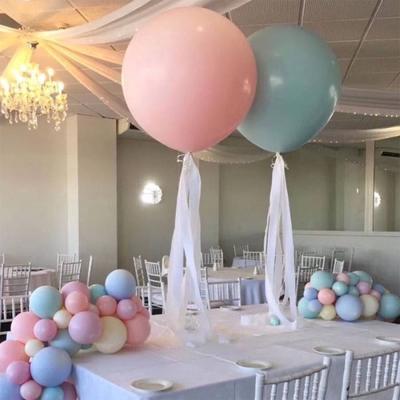 36-Zoll-Macaron-Ballon, extra großer runder Latex-Ballon, Party-Dekorationszubehör