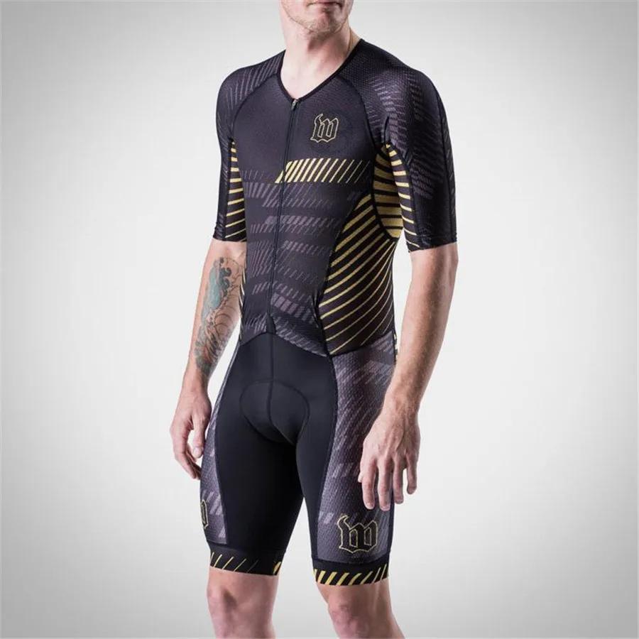 Wattie Ink Bike Shorts Bike SuitsMen‘s Cycling Jumpsuit Race Skinsuits for Cycling Speed Suit Long Sleeve Jersey Road Mountain
