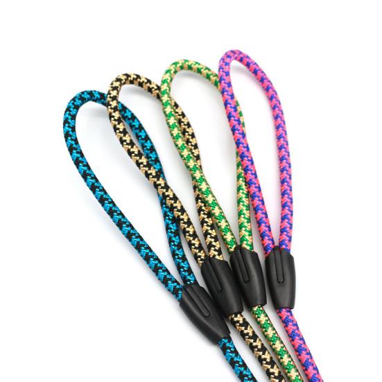 Pet Dogs Rope Plaid Pattern Wear-resistant Flexible Universal Pet Traction Leash for Small