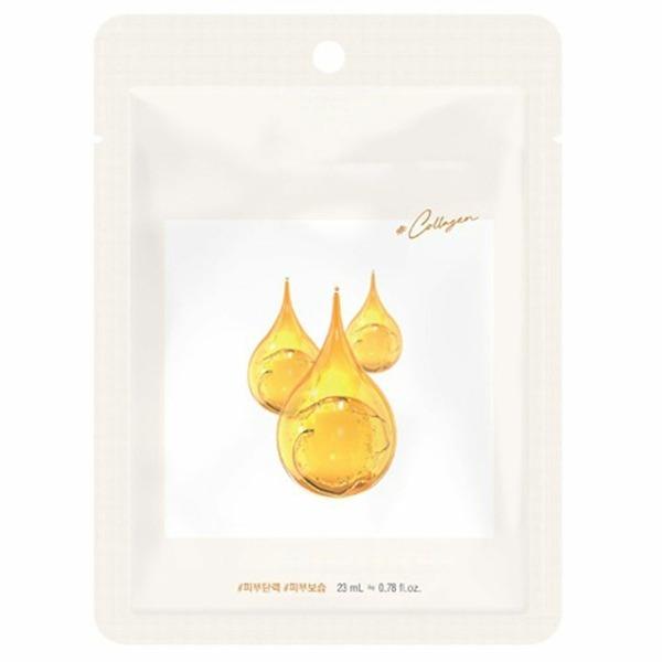 Colorless, transparent, and moisturizing essence collagen mask pack (100 sheets) (WA8241D) basic