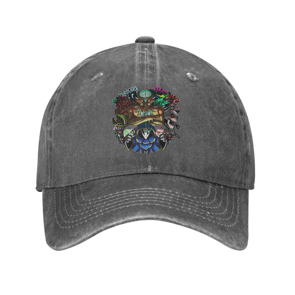 Terraria Game Baseball Cap Sun Tennis Skate Breathable Washed Hip Hop Hats Women Men Y2k Cool Print Baseball Caps