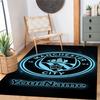 Manchester City Customizable Name Carpet Design for Kitchen Foyer Decorate Room Playrooms Anti-slip Rug Decorate Offices