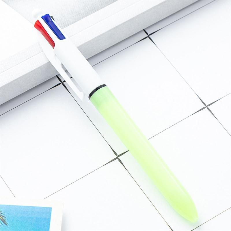 Ballpoint Pens 1.0mm Shuttle Pens 4-in-1 Retractable Ballpoint Pens Multicoloured Pens Writing Tool for Students Teacher