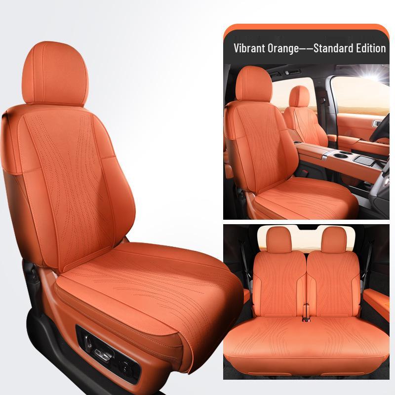 Universal Suede Car Seat Cushion: Ideal for L6-L9, Four Seasons, Semi-Enclosed Design