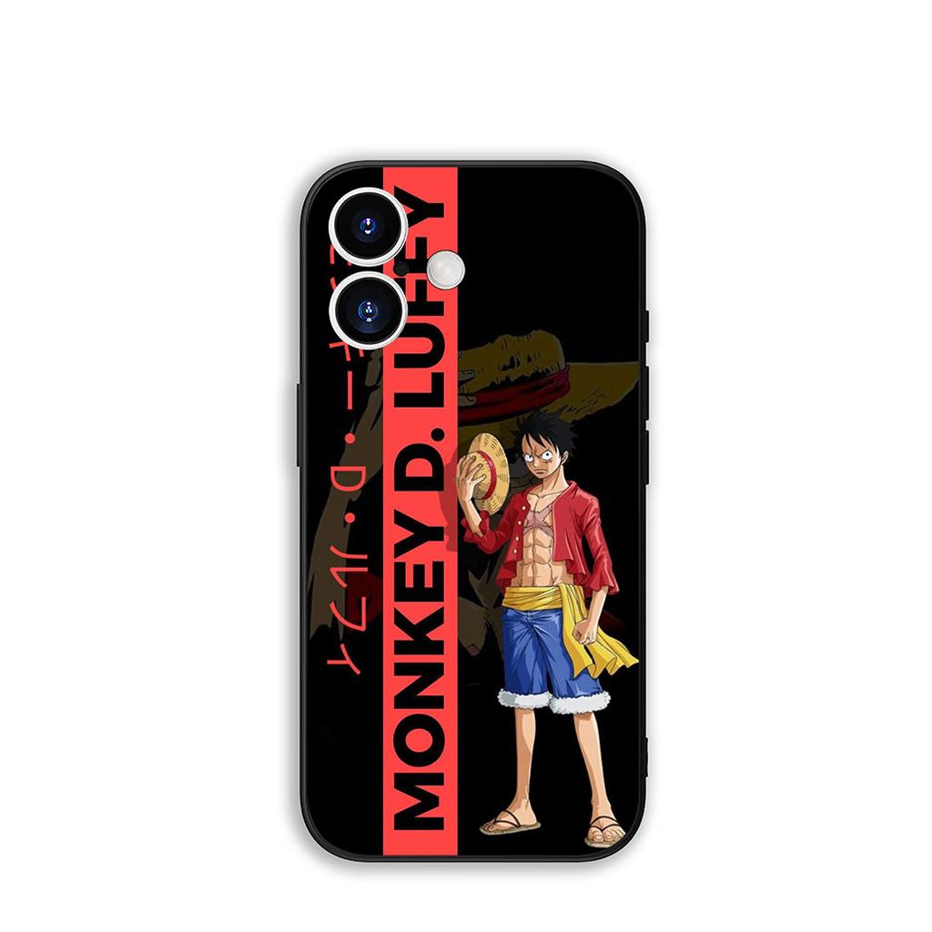 For Apple iPhone 17 16 15 11 Pro XS Max XR 6 7 8 Plus + SE 2020 5 16E Phone Cover Case ONE PIECE Zoro Luffy Anime