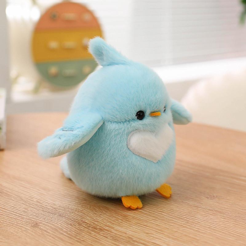 Jouet Peluche Bouquet d'Oiseaux Support Magnétique pour Épaule Pigeons Perroquets Cadeau Pour Femmes