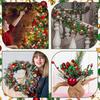 1PC Plastic Garland Christmas Decorations Festivlas Colorful Ball Branches Holiday Decoration Supplies 2 Styles