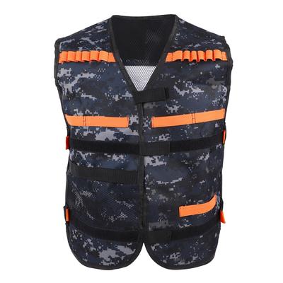 Verdickte Spielzeugpistole Clip Jacke Schaumstoffhalter Camouflage Kinderweste