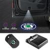 1/2pcs LED Car door universal projector high-definition welcome lights For Skoda Octavia Rapid Kodiaq Karoq Superb Fabia VisionS hkpx25