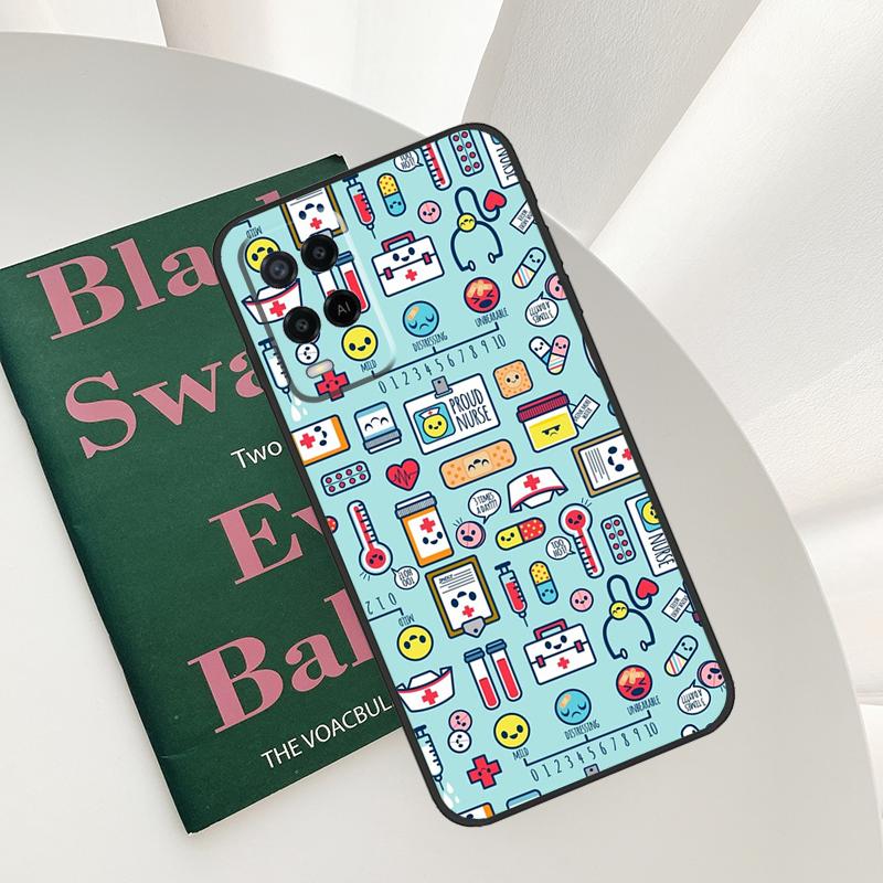 

Medical Doctor Nurse Case For Oppo A96 A76 A16 A15 A17 A52 A72 A54S A57S A58 A78 A98 A57 A77 A54 A74 A94 Cover OPPO A9 2020