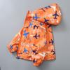 Spring and Autumn Children's New Printed Coat Boys' and Girls' Hooded Fashion Jacket