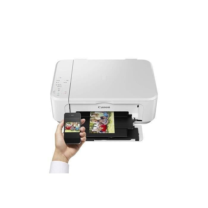 CANON Imprimante Multifonction 3 En 1 PIXMA MG 3650S Blanc